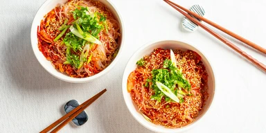 Фунчоза с овощами